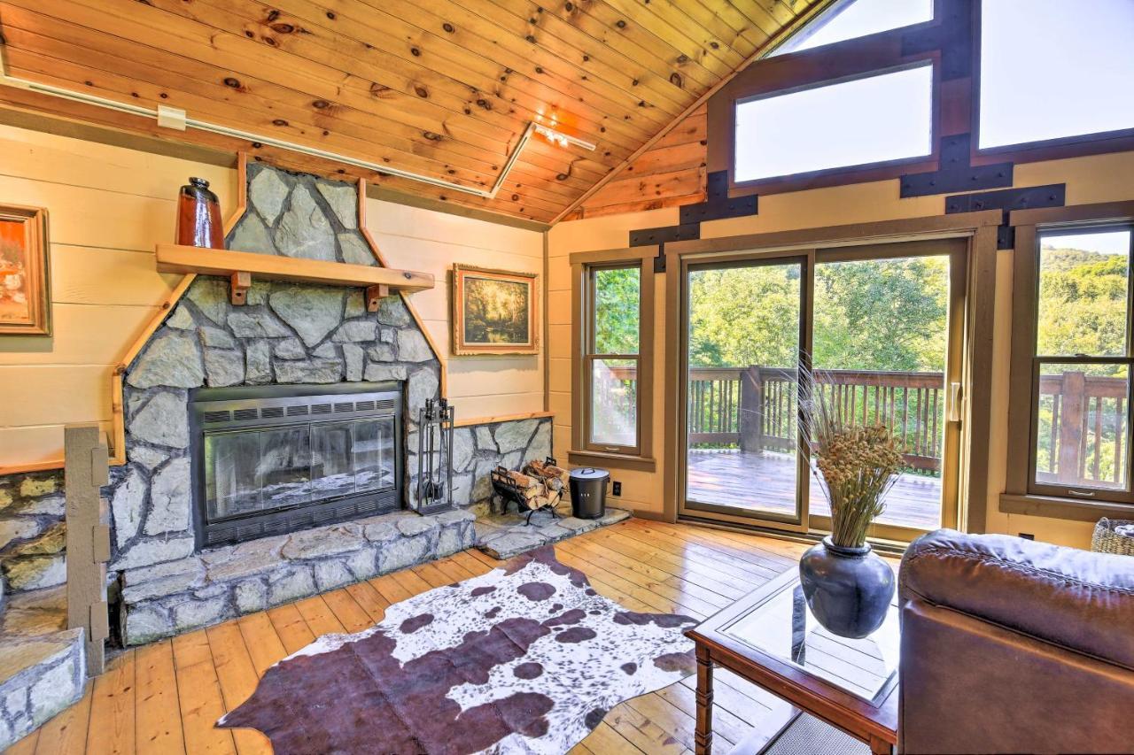 Dog-Friendly Cabin, 9 Mi To Sugar Mountain Resort Banner Elk Bagian luar foto