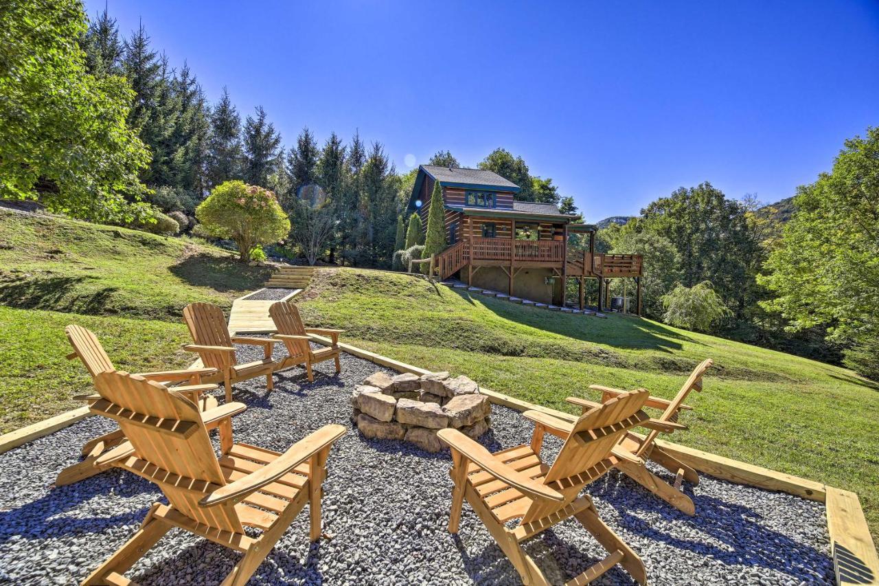 Dog-Friendly Cabin, 9 Mi To Sugar Mountain Resort Banner Elk Bagian luar foto