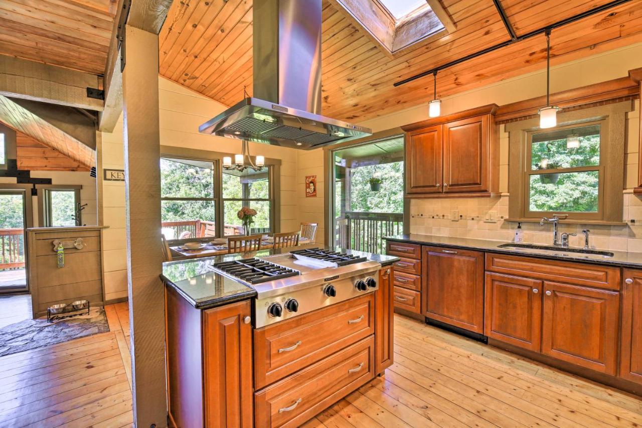 Dog-Friendly Cabin, 9 Mi To Sugar Mountain Resort Banner Elk Bagian luar foto