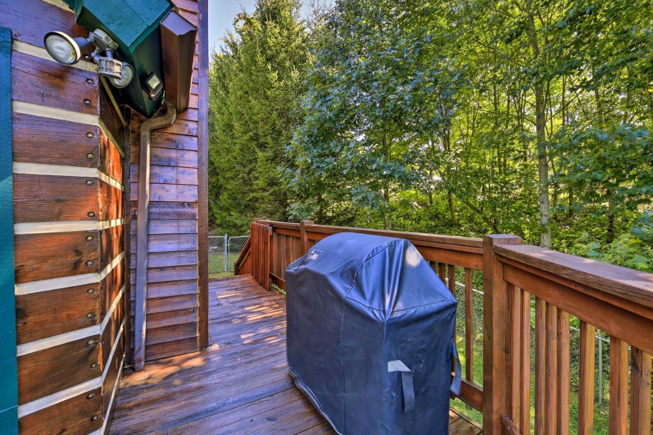 Dog-Friendly Cabin, 9 Mi To Sugar Mountain Resort Banner Elk Bagian luar foto