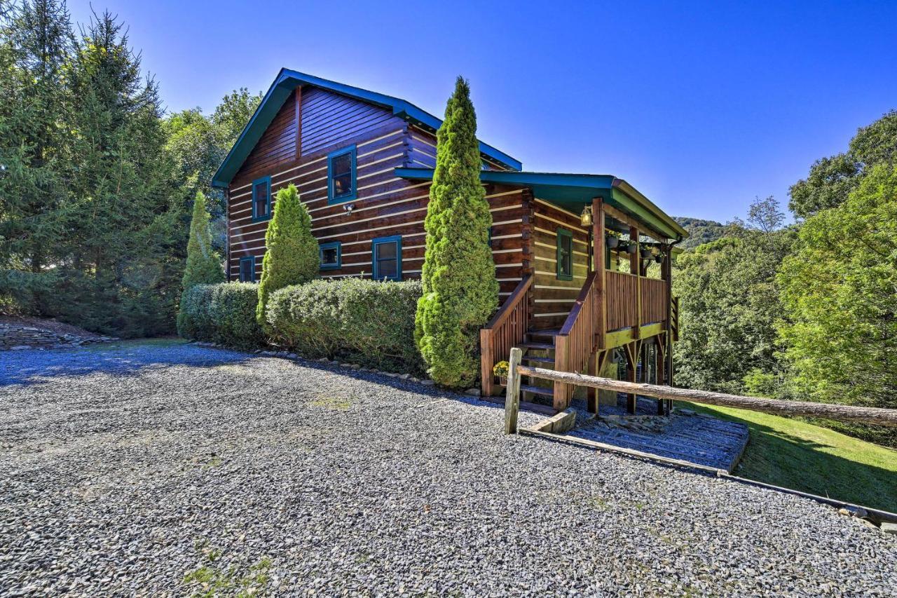 Dog-Friendly Cabin, 9 Mi To Sugar Mountain Resort Banner Elk Bagian luar foto