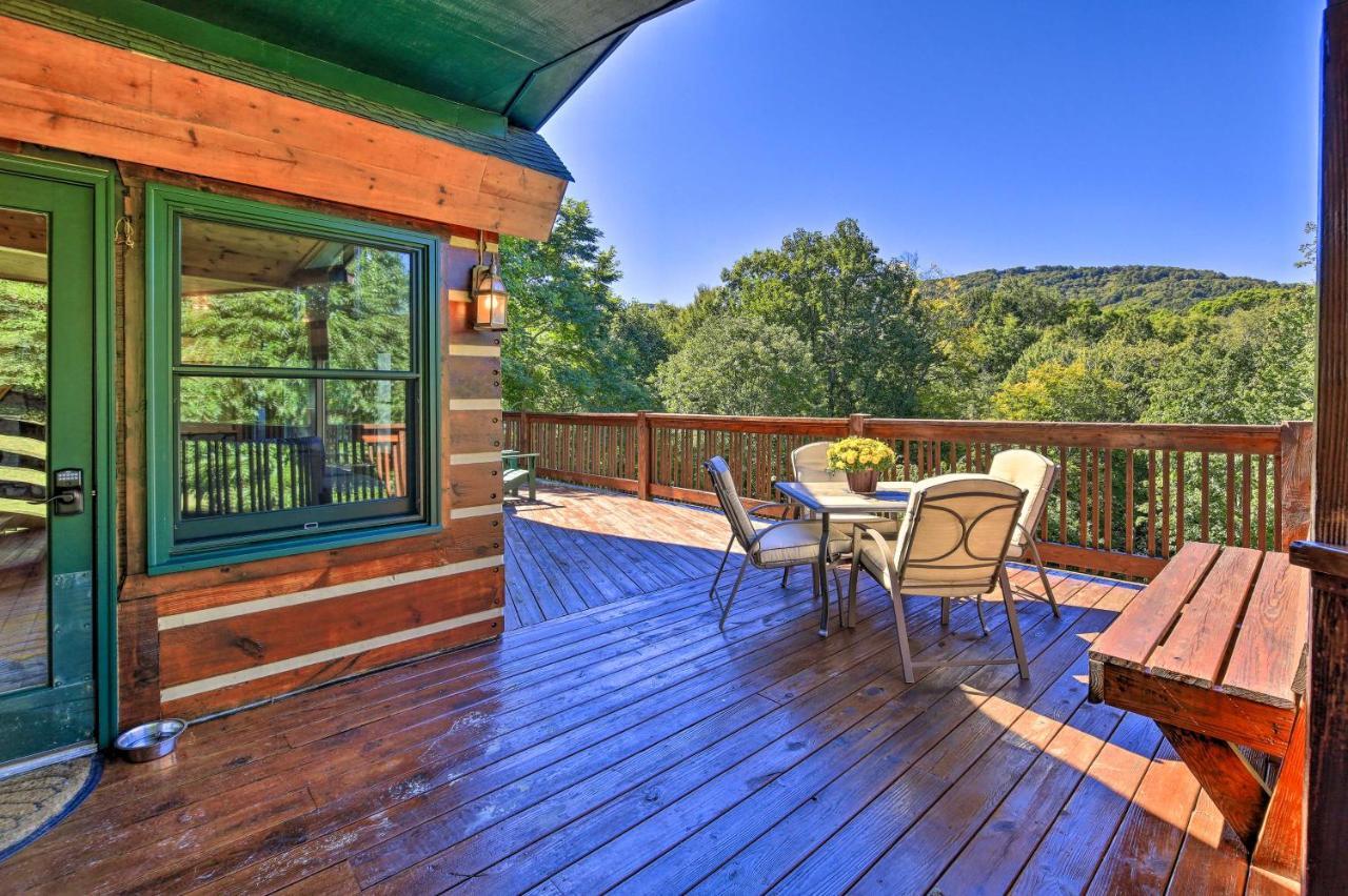 Dog-Friendly Cabin, 9 Mi To Sugar Mountain Resort Banner Elk Bagian luar foto