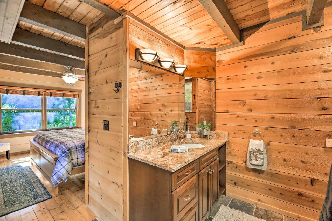 Dog-Friendly Cabin, 9 Mi To Sugar Mountain Resort Banner Elk Bagian luar foto