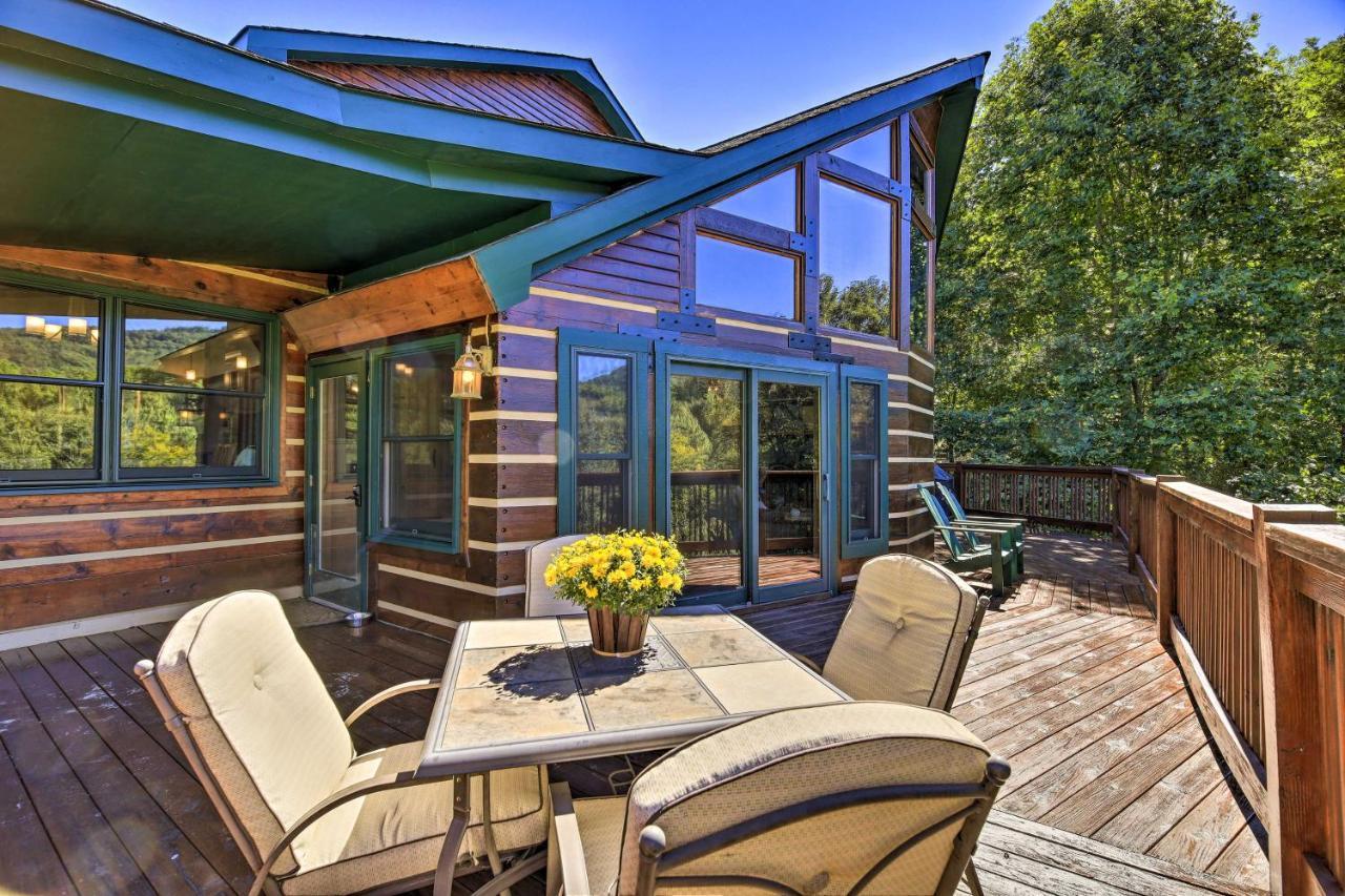 Dog-Friendly Cabin, 9 Mi To Sugar Mountain Resort Banner Elk Bagian luar foto